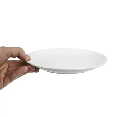 Olympia Whiteware Coupe Plate 200mm (Box of 12) - U077