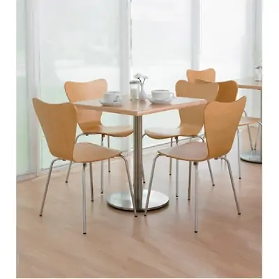 Bolero Stainless Steel Round Table Base - U552