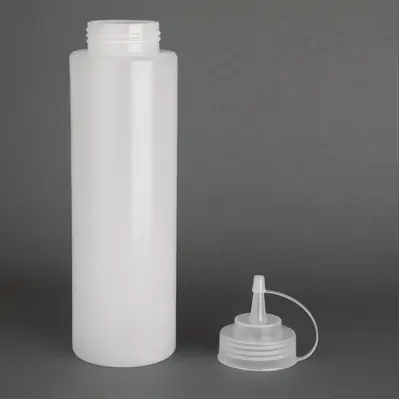 Vogue Squeeze Sauce Bottle Clear 994ml - W832