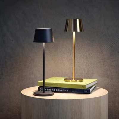 Tablekraft Amelia Cordless LED Table Lamp 110x350mm - Paint Black - 1000192