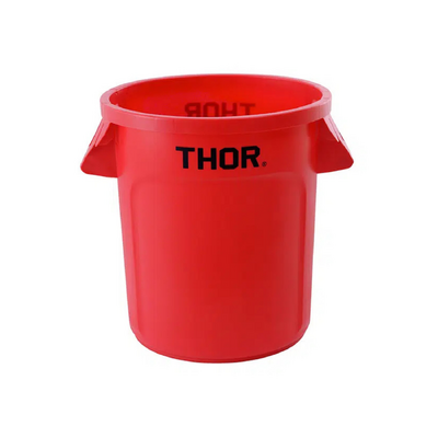 Trust Thor Round Lid For 38Lt - Red - 17906