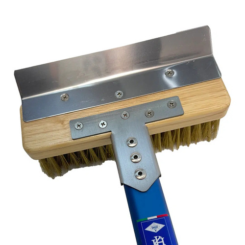 Amore Wood Oven Brush With Scraper Rectangle - 150 x 19 x 6cm - 37450