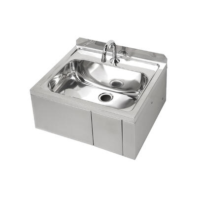 3Monkeez AB-KNEEHBTMV-1 - Knee Operated Basin With Thermostatic Mixing Valve - AB-KNEEHBTMV-1