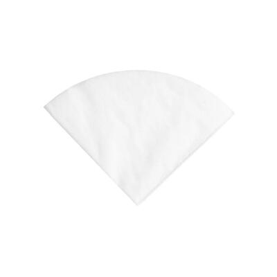 10" Fry Oil Filter Paper Cones - 50 Pack - AF-10MC50W