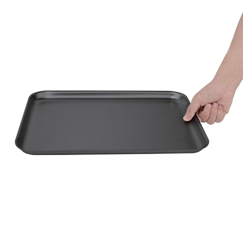 Vogue Baking Sheet Hard Anodised 370x265x20mm - C063