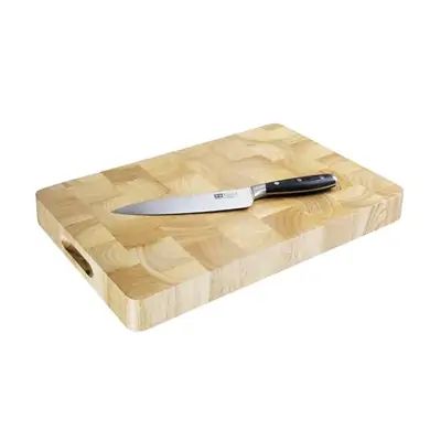 Vogue Rectangular Wooden Chopping Board Medium 455x305x45mm  - C459