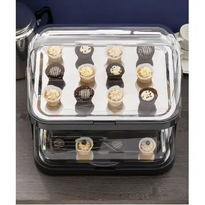 APS Cooling Display Roll Top Double - CB794