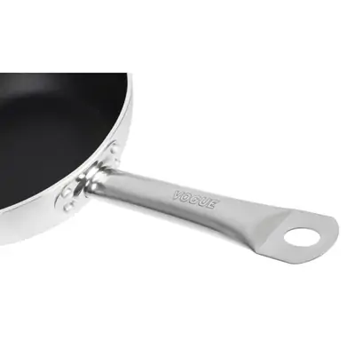 Vogue Non-stick Induction Saute Pan Teflon Platinum Plus 240mm - CB904