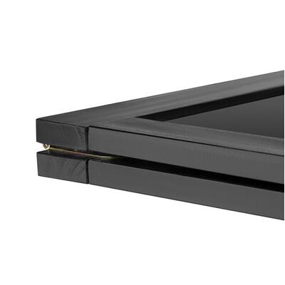 Olympia Pavement Board Black Wooden Frame 500x850mm - CU992