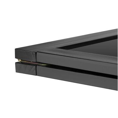 Olympia Pavement Board Black Wooden Frame 700x1200mm - CU993