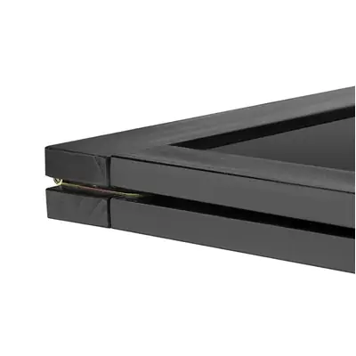 Olympia Pavement Board Black Wooden Frame 700x1200mm - CU993