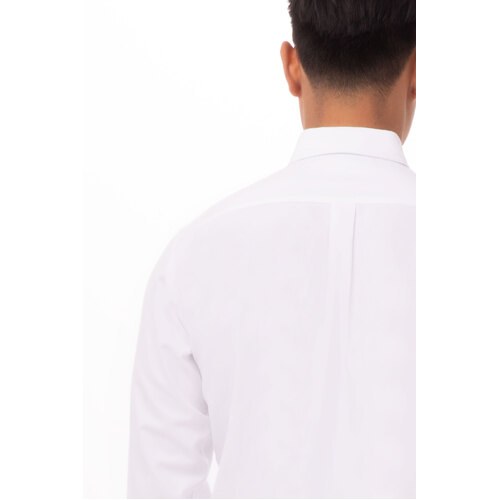 Chef Works Oxford Dress Shirt - D500-WHT-XS - D500-WHT-XS
