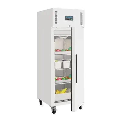 Polar DL899-A G-Series 1 Door Upright Fridge White 600Ltr  - DL899-A