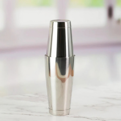 D-Still Boston Tins Cocktail Shaker Set – 18oz / 28oz Stainless Steel - DSCTSK0013-SS-1