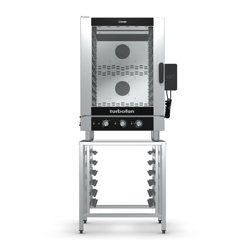 Turbofan EC40M10 - Full Size 10 Tray Manual / Electric Combi Oven - EC40M10