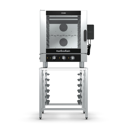 Turbofan EC40M7 - Full Size 7 Tray Manual / Electric Combi Oven - EC40M7