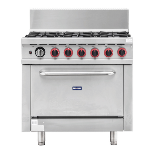 Gasmax GBS6TS - 6 Burner With Oven Flame Failure - GBS6TS