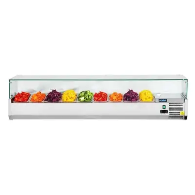 Polar GD878-A G-Series Countertop Prep Fridge 9x 1/3 GN - GD878-A