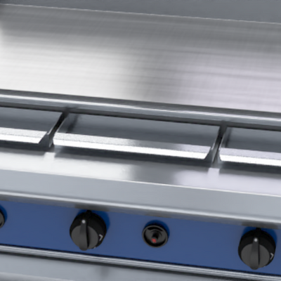 Blue Seal GE506A - 900mm Gas Griddle with Electric Static Oven - GE506A