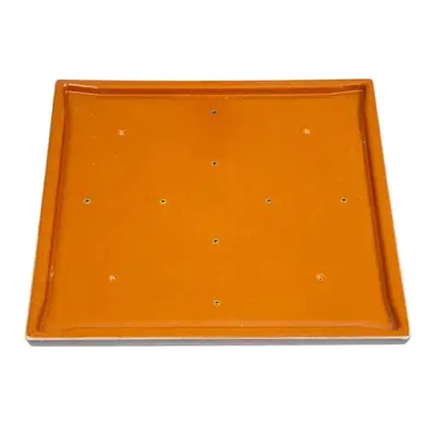 Bolero Square Table Top Dark Brown 600mm - GG635