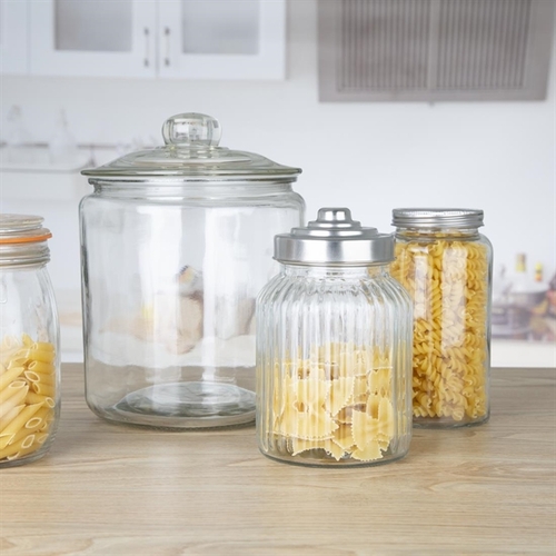 Olympia Biscotti Jar with lid 3.8Ltr  - GG925