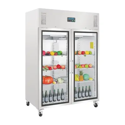 Polar GH219-A G-Series Gastro Display Glass Door Fridge - 1200Ltr - GH219-A