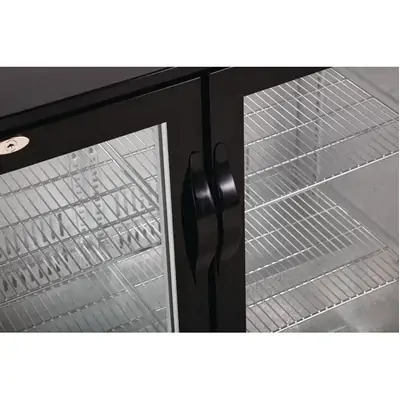 Polar GL002-A G-Series Counter Back Bar Cooler with Hinged Doors 208Ltr - GL002-A