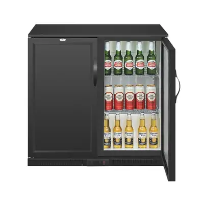 Polar GL016-A G-Series Back Bar Cooler with Solid Doors 208Ltr - GL016-A