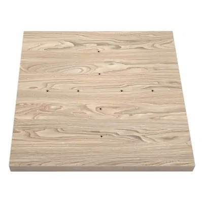Bolero Pre-drilled Square Table Top Antique Natural 700mm - GR331