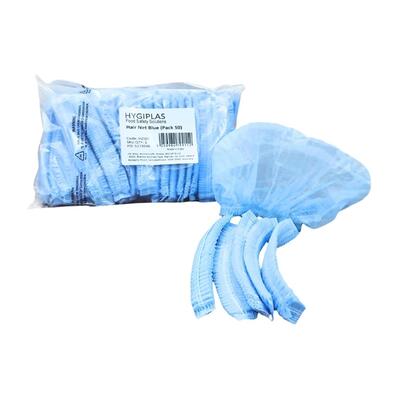Hygiplas Hair Nets Blue – Pack of 50 - HZ505