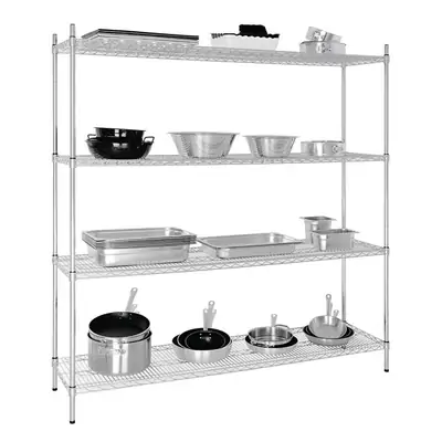 Vogue Flat Pack 4 Shelf Unit 1830x1830x460mm - L939