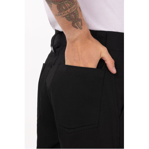 Chef Works Essential Pro Chef Pants - PS005-BLK-28 - PS005-BLK-28
