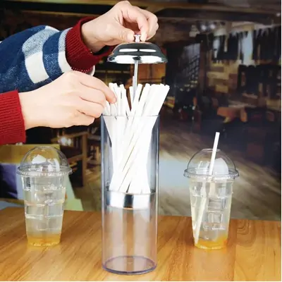Olympia Drinking Straw Dispenser - T267