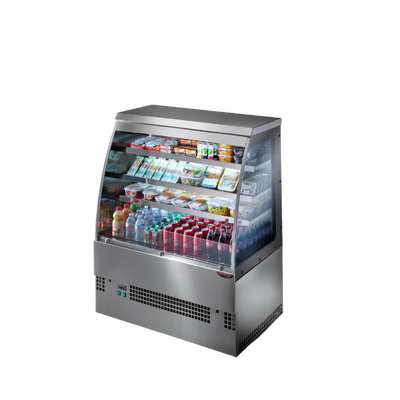 Tecnodom TDEVO-150S - Grab'n Go Self-Serve Curve Display - 2.43m² - TDEVO-150S