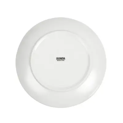 Olympia Whiteware Coupe Plate 200mm (Box of 12) - U077