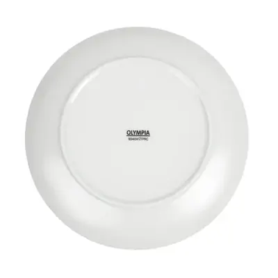 Olympia Whiteware Coupe Plate 230mm (Box of 12) - U078