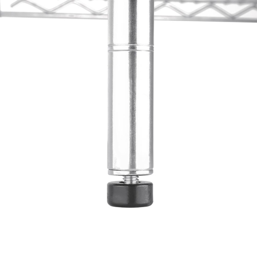 Vogue 4 Tier Wire Shelving Kit 1525x610x1840mm - U258