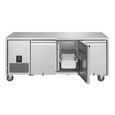Polar UA008-A U series Premium 3 Door Counter Freezer - UA008-A