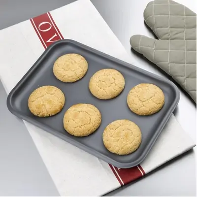 Vogue Baking Sheet Hard Anodised 370x265x20mm - C063