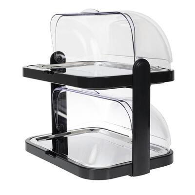 APS Cooling Display Roll Top Double - CB794