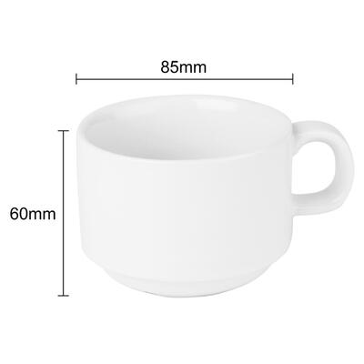 Olympia Athena Stacking Cup 200ml (Box of 24) - CC200