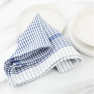 Vogue Wonderdry Tea Towels Blue 760x510mm (Pack of 10) - CC596