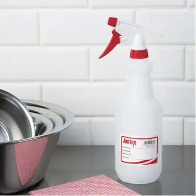 Colour Coded Spray Bottle 750ml Red - CD815