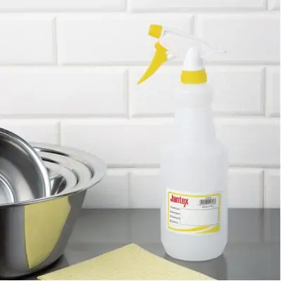 Colour Coded Spray Bottle 750ml Yellow - CD816