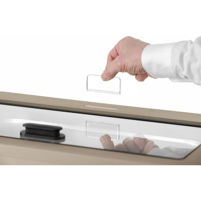 Uniq CDU0004 Commercial Electric Chafing Dish 1/1 GN - Beige Polypropylene - CDU0004