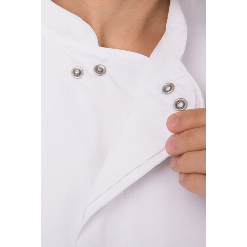 Bristol Signature Series Chef Jacket - White - CES02-WHT-S - CES02-WHT-S