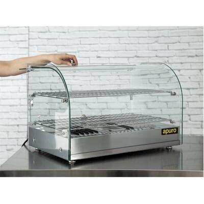 Apuro CK916-A Countertop Heated Food Display 554mm - CK916-A