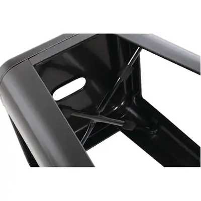 Bolero High Metal Bar Stools Black (Pack of 4) - DL881