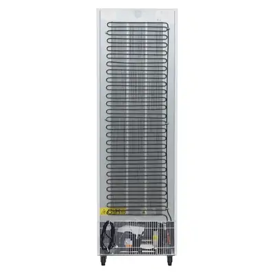 Polar DM076-A G-Series Upright Display Fridge White 350Ltr - DM076-A