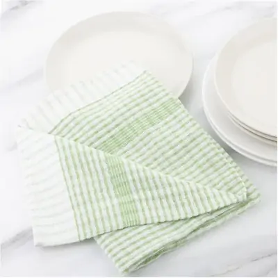 Wonderdry Tea Towel Green 762x508mm (Pack of 10) - E700